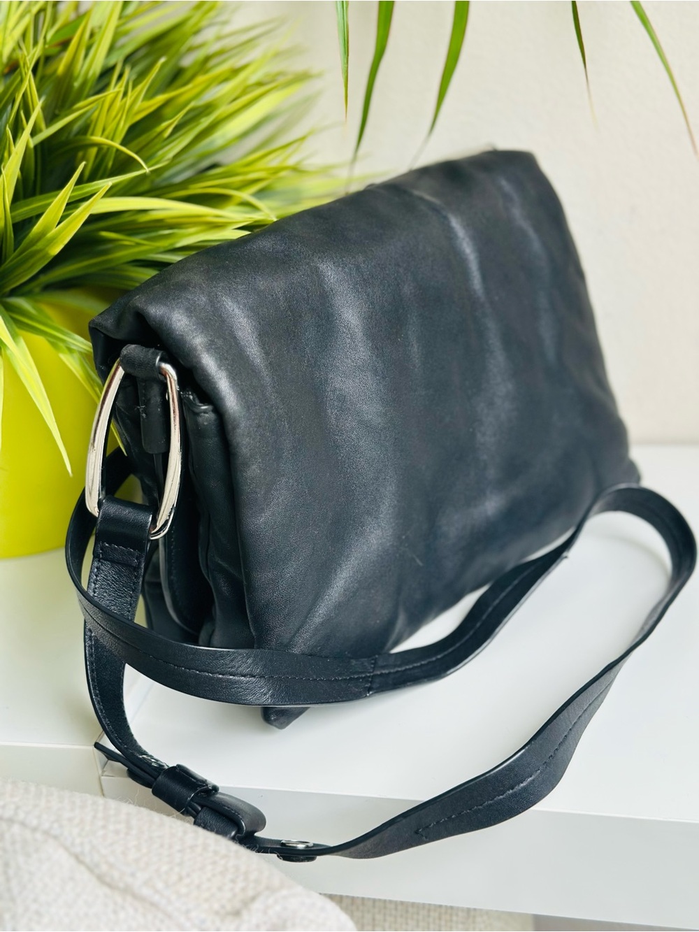 Zara | Genuine Soft Leather Crossbody Bag